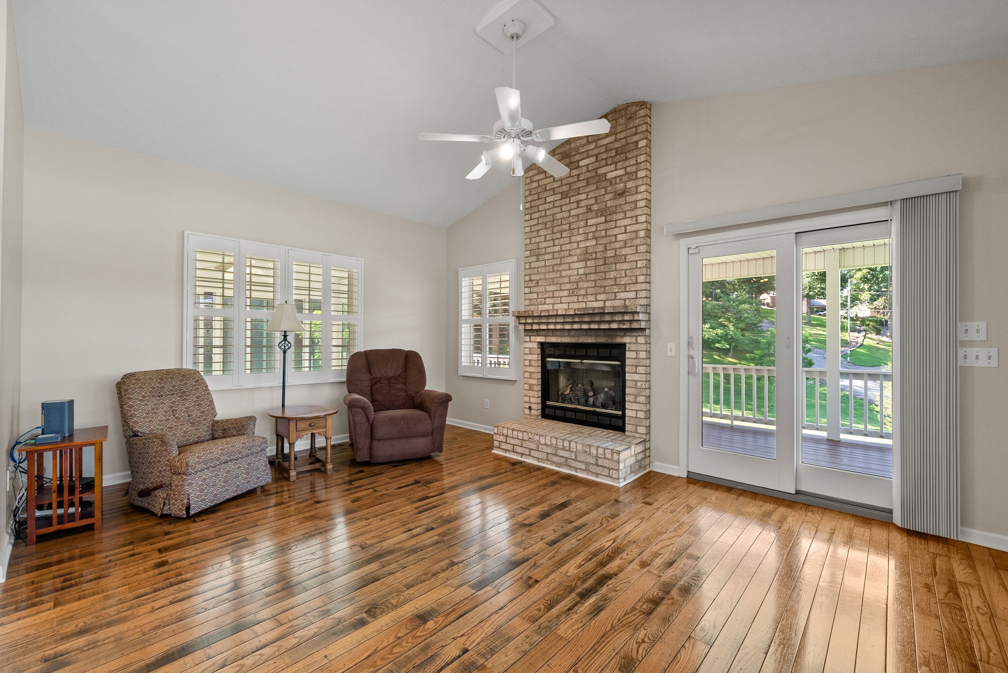 202 Partridge Point Cadiz, KY 42211 - Photo 7 of 100 a living room with furniture and a fireplace