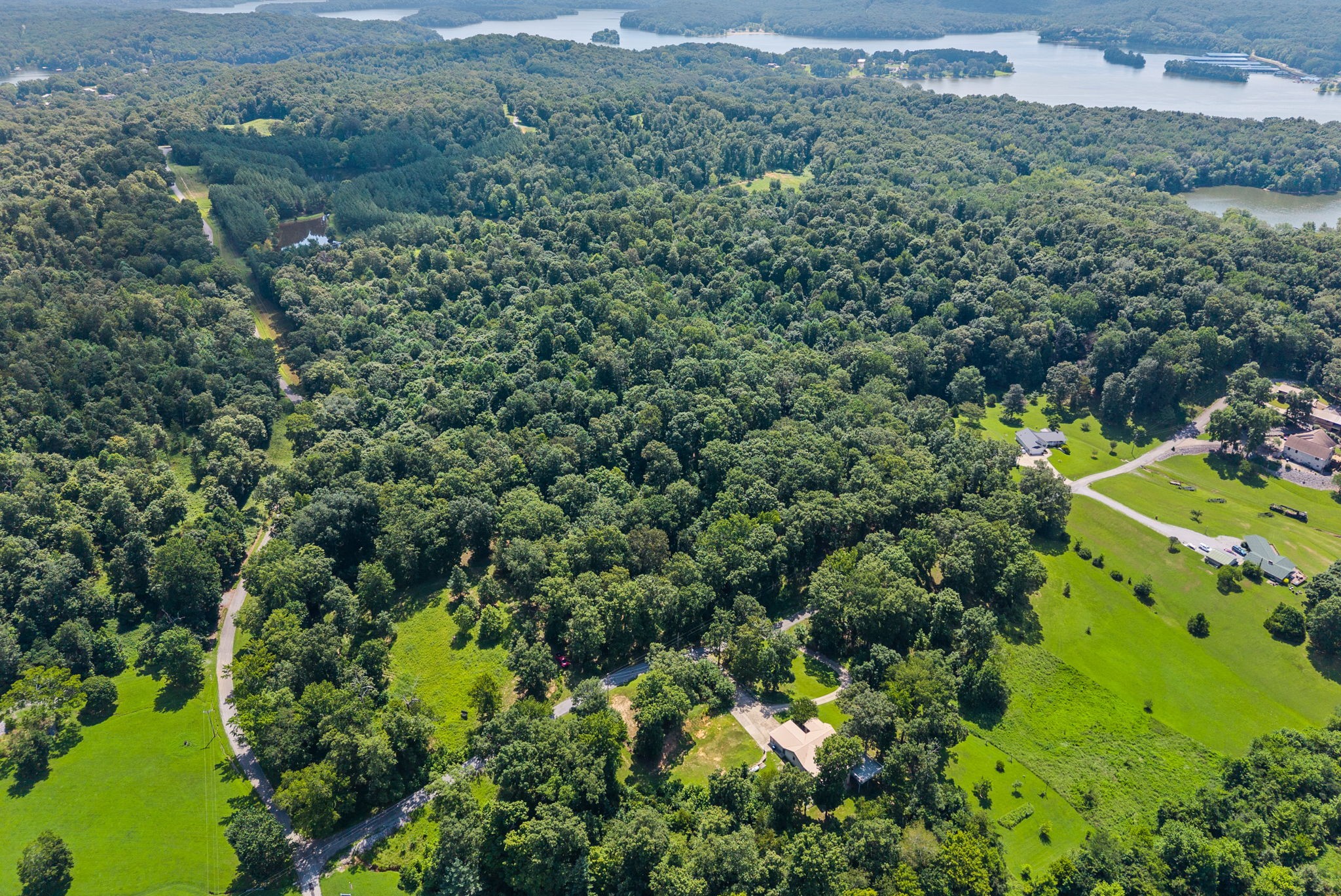 202 Partridge Point Cadiz, KY 42211 - Photo 99 of 100 an aerial view of a house with a yard