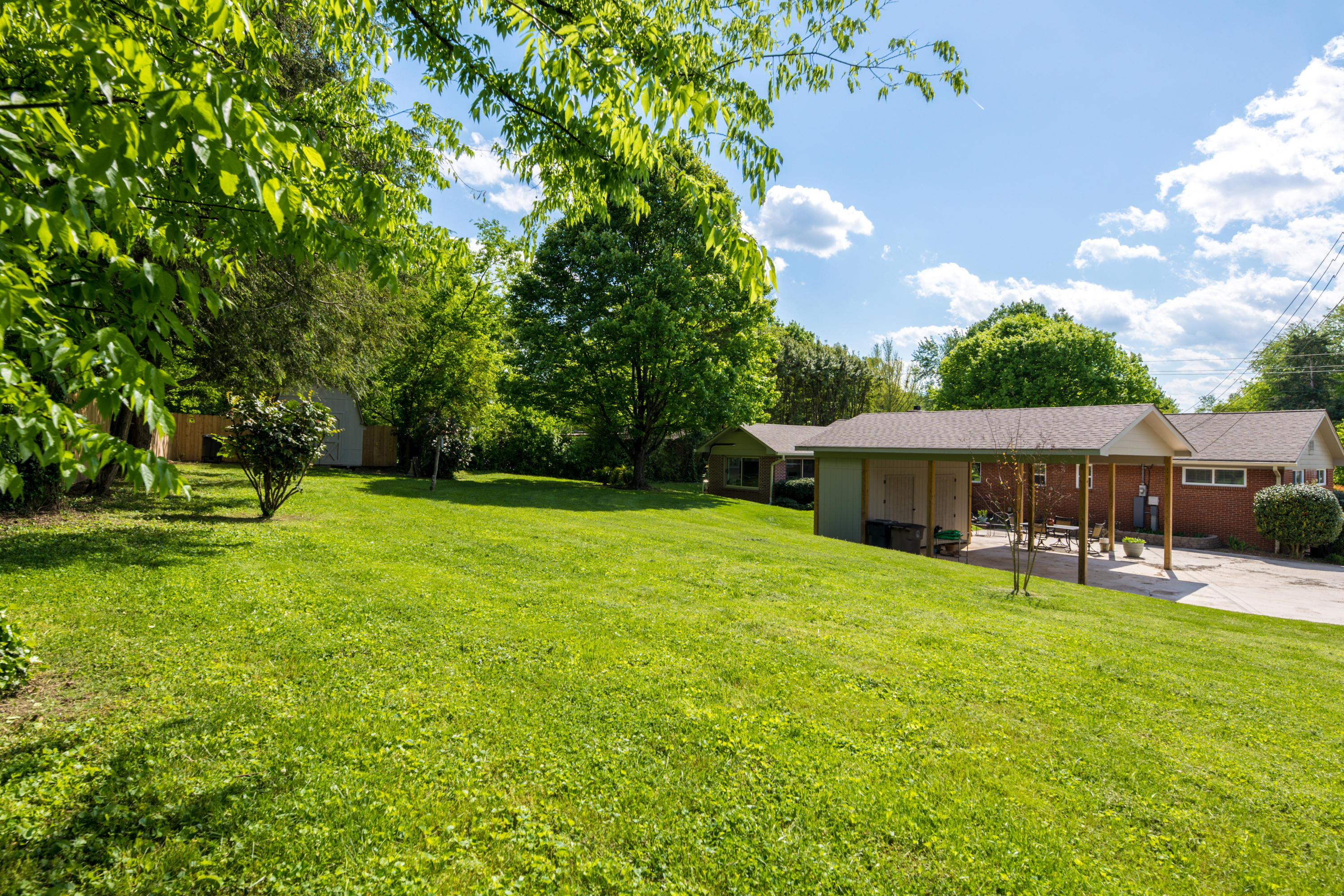 606 Wesley Road Northwest Knoxville, TN 37909 - Photo 24 of 25 Back yard