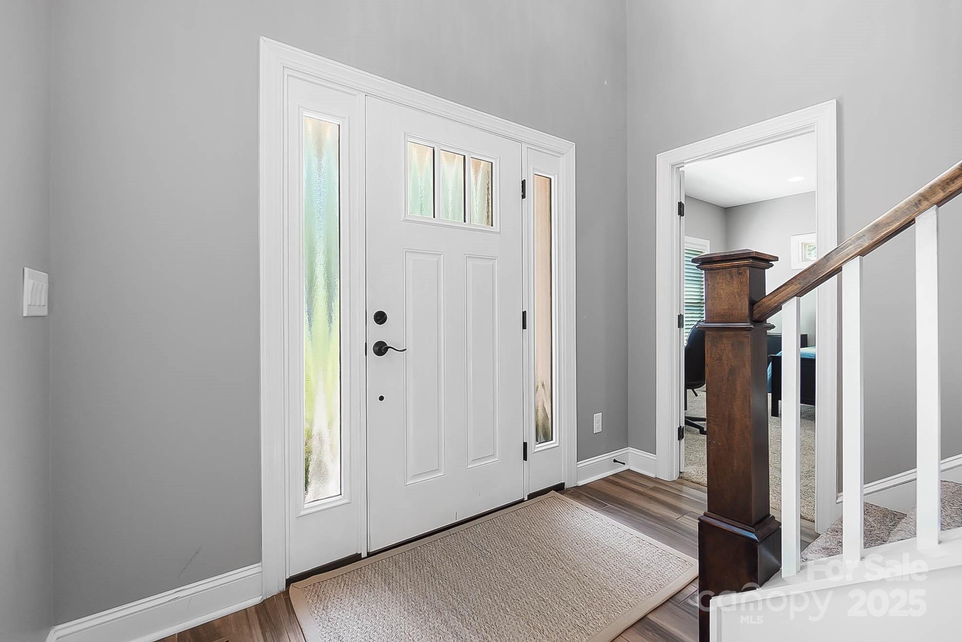 7219 Indian Trail Fairview Road Indian Trail, NC 28079 - Photo 14 of 48 a view of an entryway with wooden floor