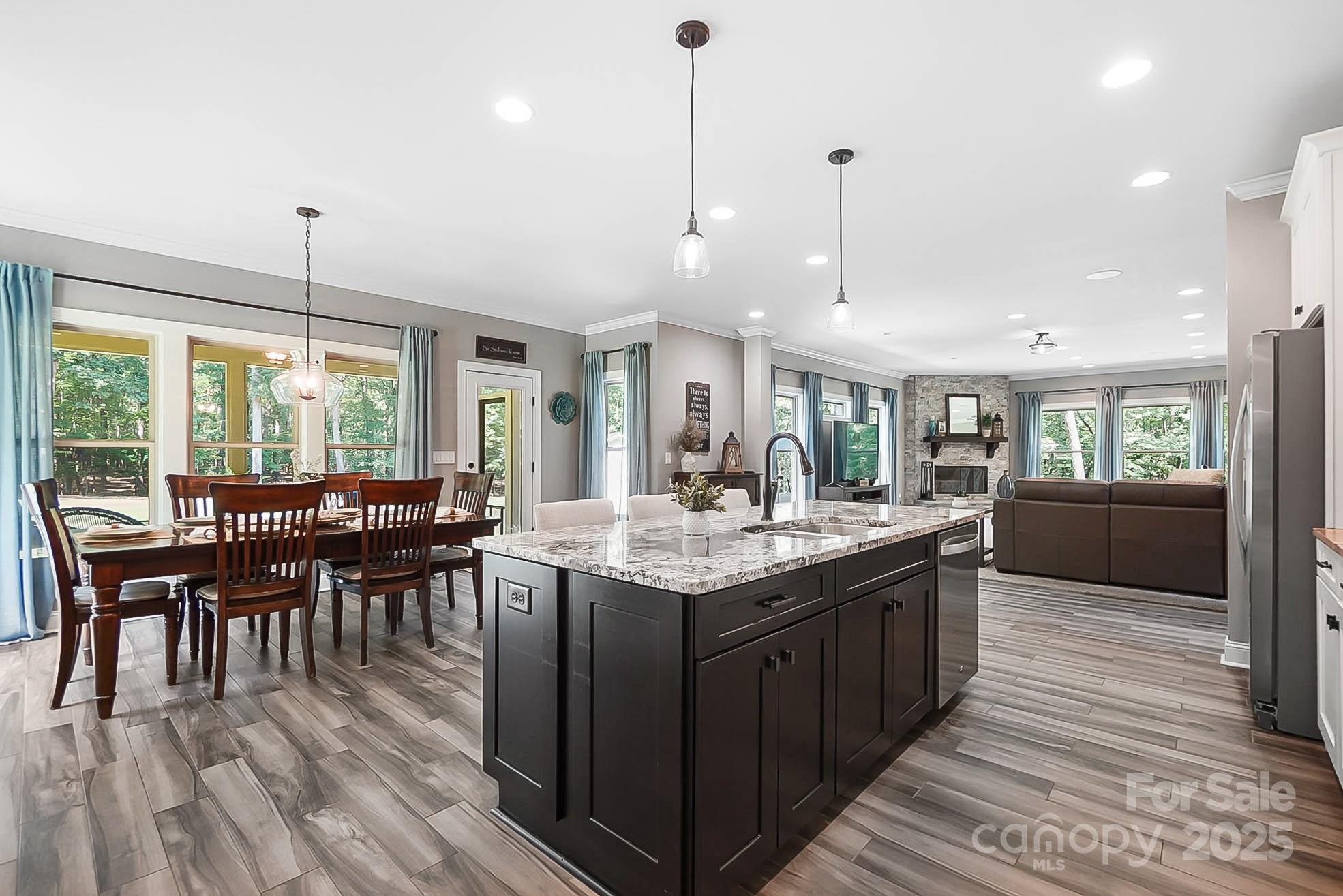 7219 Indian Trail Fairview Road Indian Trail, NC 28079 - Photo 25 of 48 a kitchen with lots of counter top space