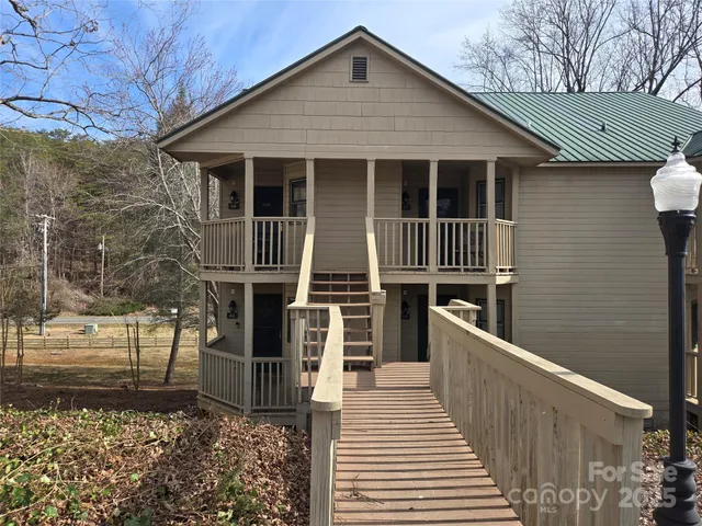 a front view of a house with balcony