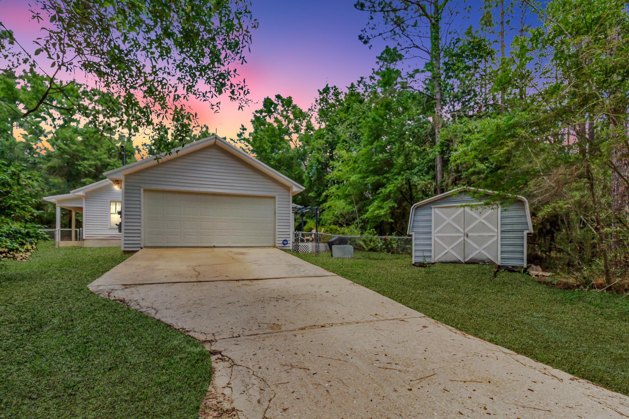 5957 Ridgecrest Road Crestview, FL 32539 - Photo 2 of 56 front view of a house with a yard