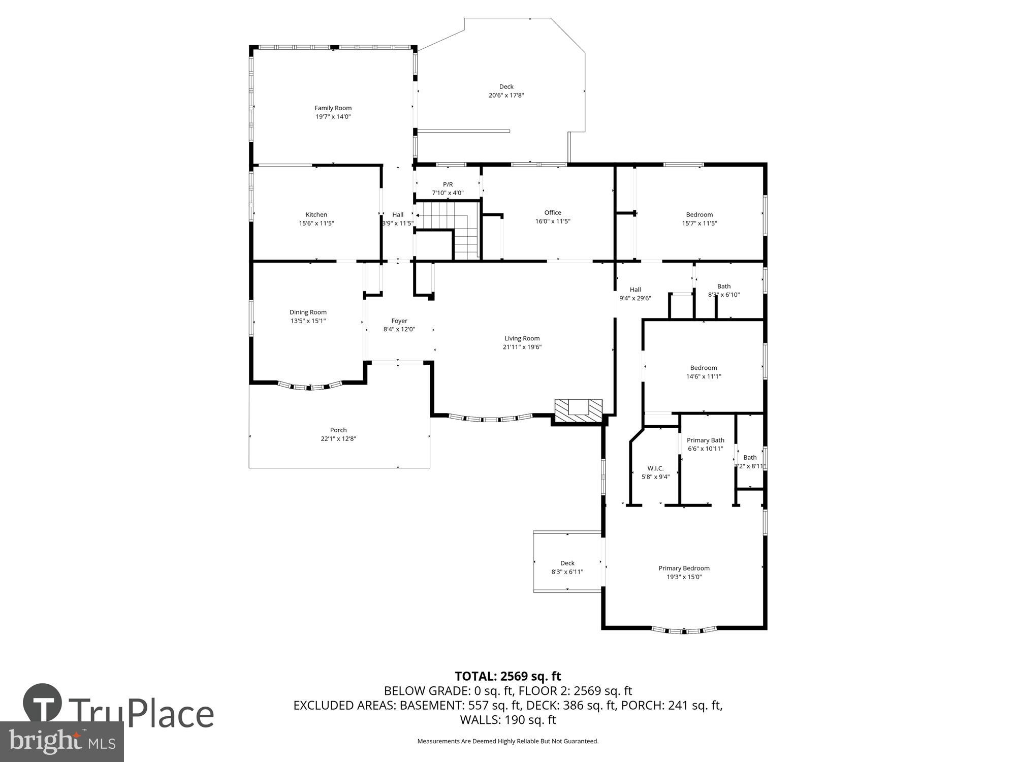 2011 Ruxton Road Baltimore, MD 21204 - Photo 69 of 70 Main level floor plan