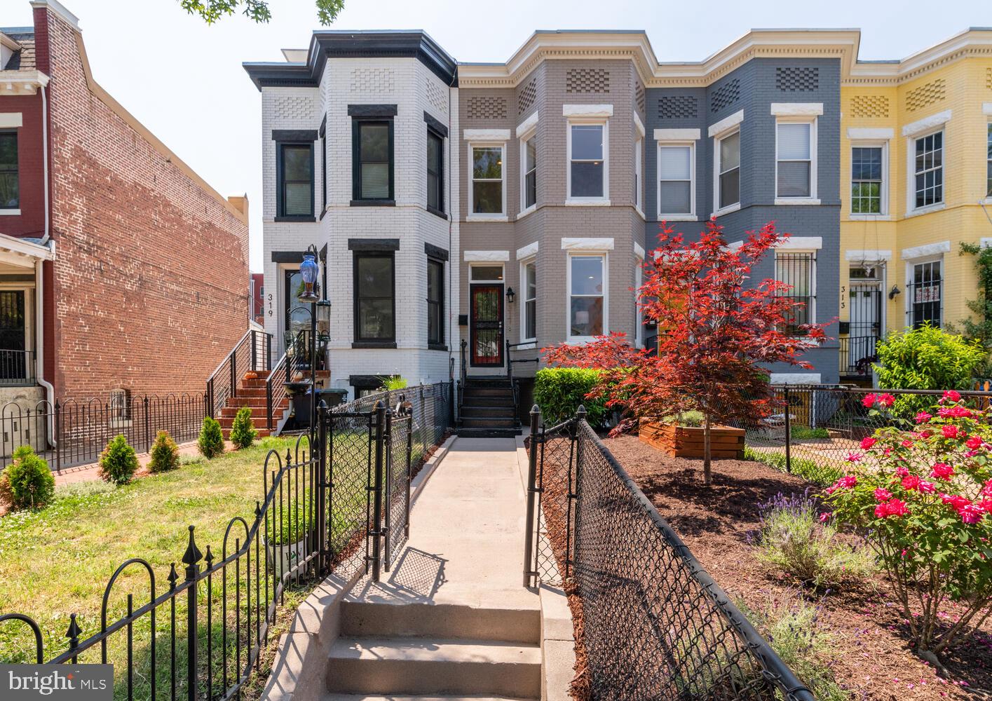 317 K Street Northeast Washington, DC 20002 - Photo 2 of 47 Landscaped front yard