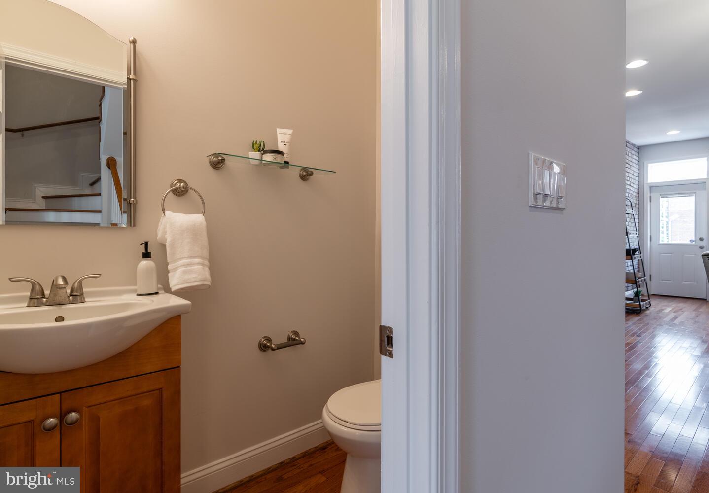 317 K Street Northeast Washington, DC 20002 - Photo 24 of 47 Main level powder room