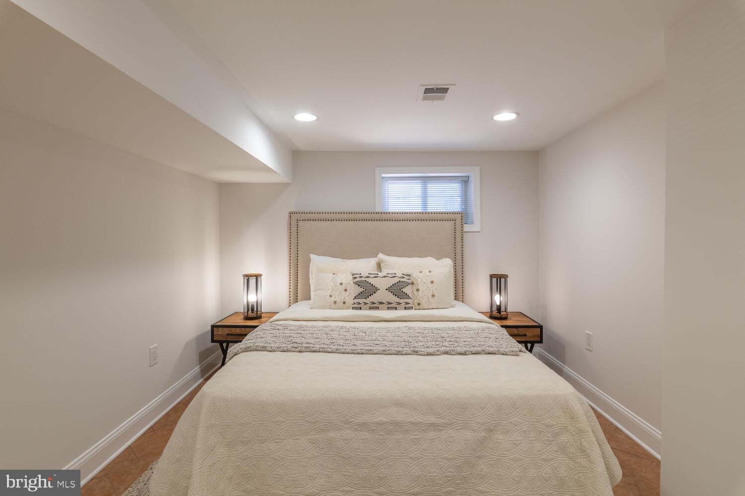 317 K Street Northeast Washington, DC 20002 - Photo 28 of 47 Lower level guest bed