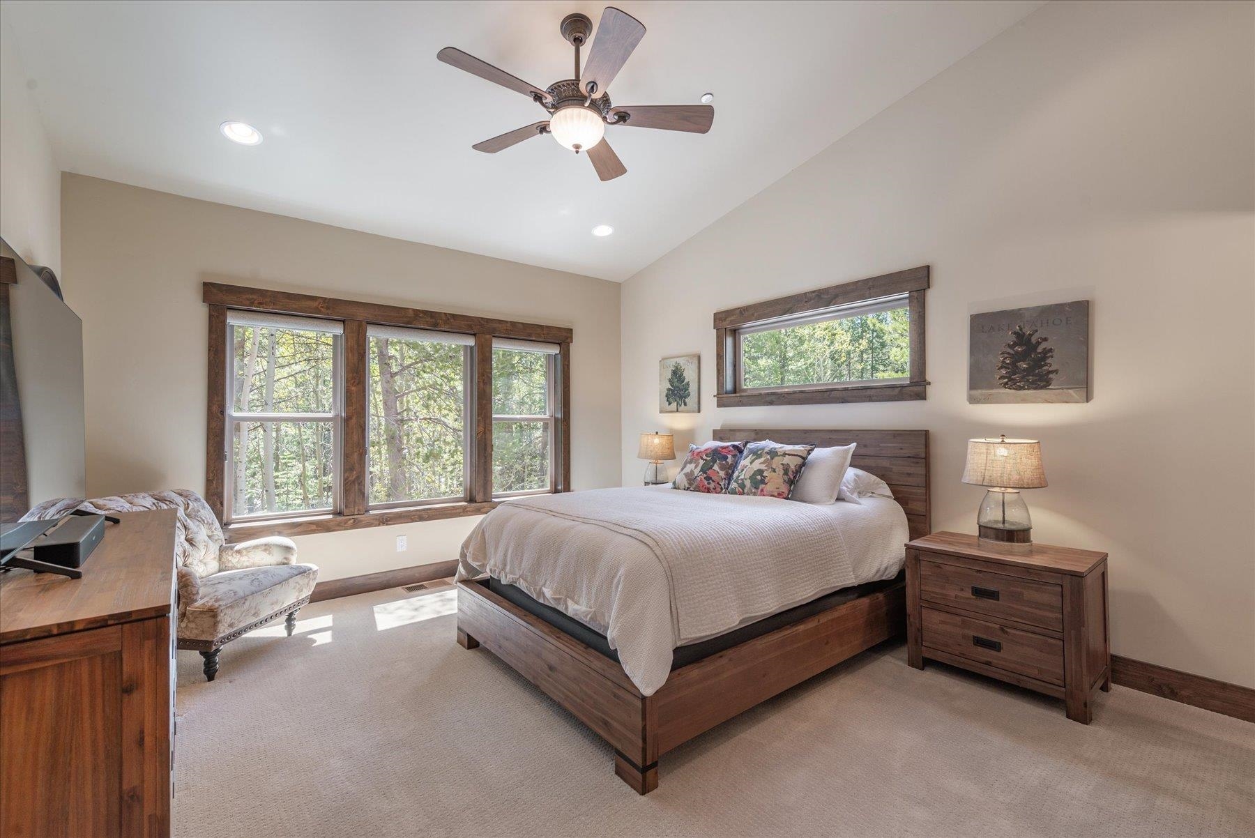 14475 Alder Creek Road Truckee, CA 96161 - Photo 13 of 21 a bed room with a bed and a tv