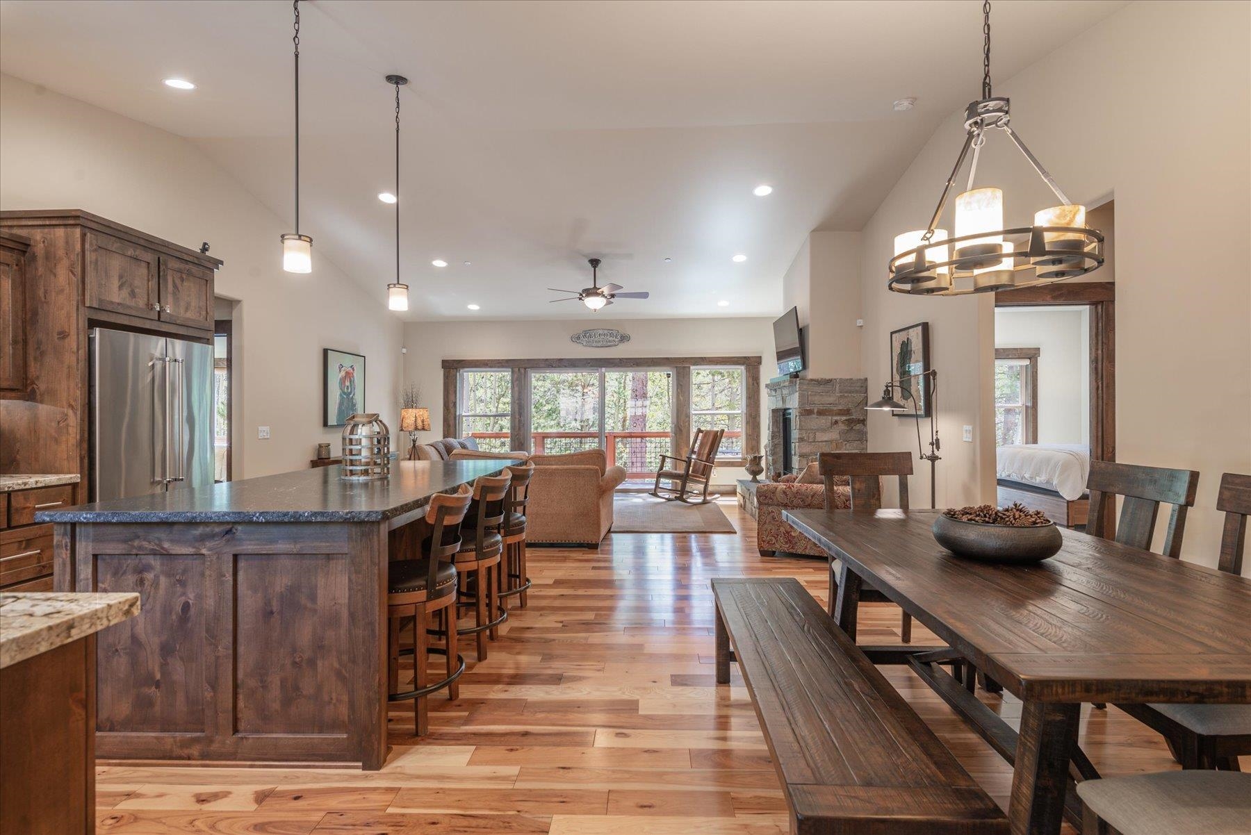 14475 Alder Creek Road Truckee, CA 96161 - Photo 6 of 21 a view of a dining room and livingroom view