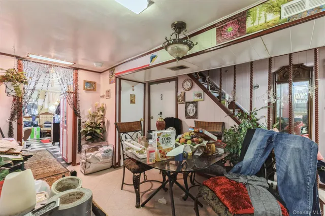 a outdoor living space with furniture