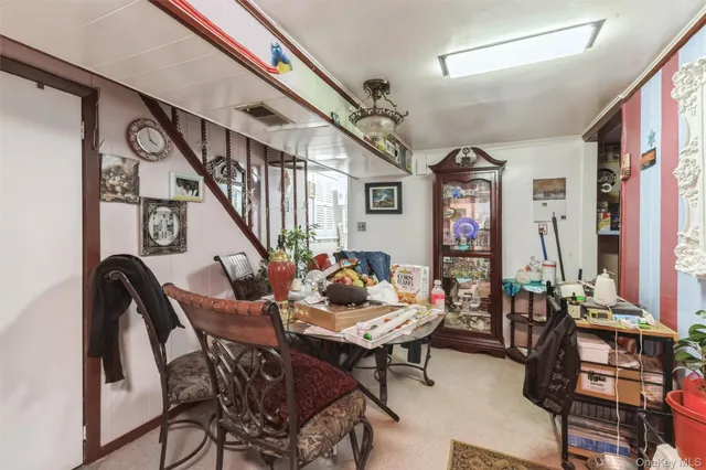 a outdoor living space with furniture