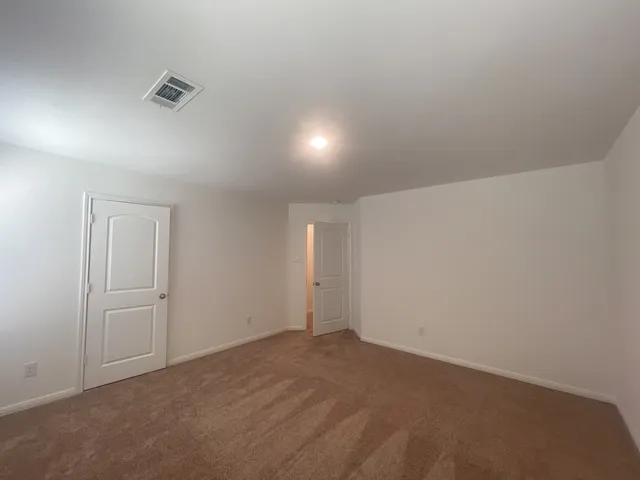 an empty room with a empty space