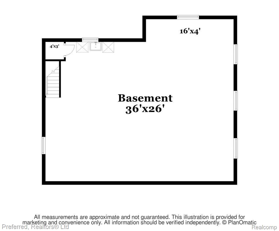 3923 Normandy Road Royal Oak, MI 48073 - Photo 23 of 23 floorplan-lower-384319.jpg