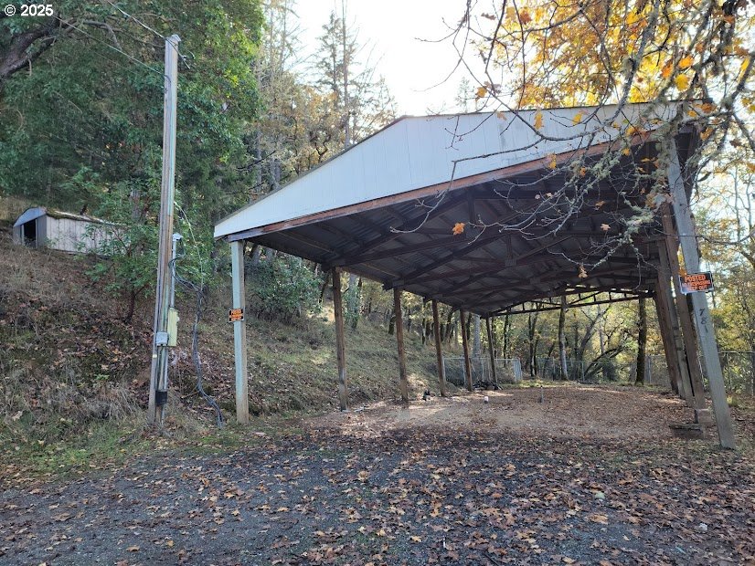 781 Plin Street Myrtle Creek, OR 97457 - Photo 5 of 10 a view of a barn with a yard