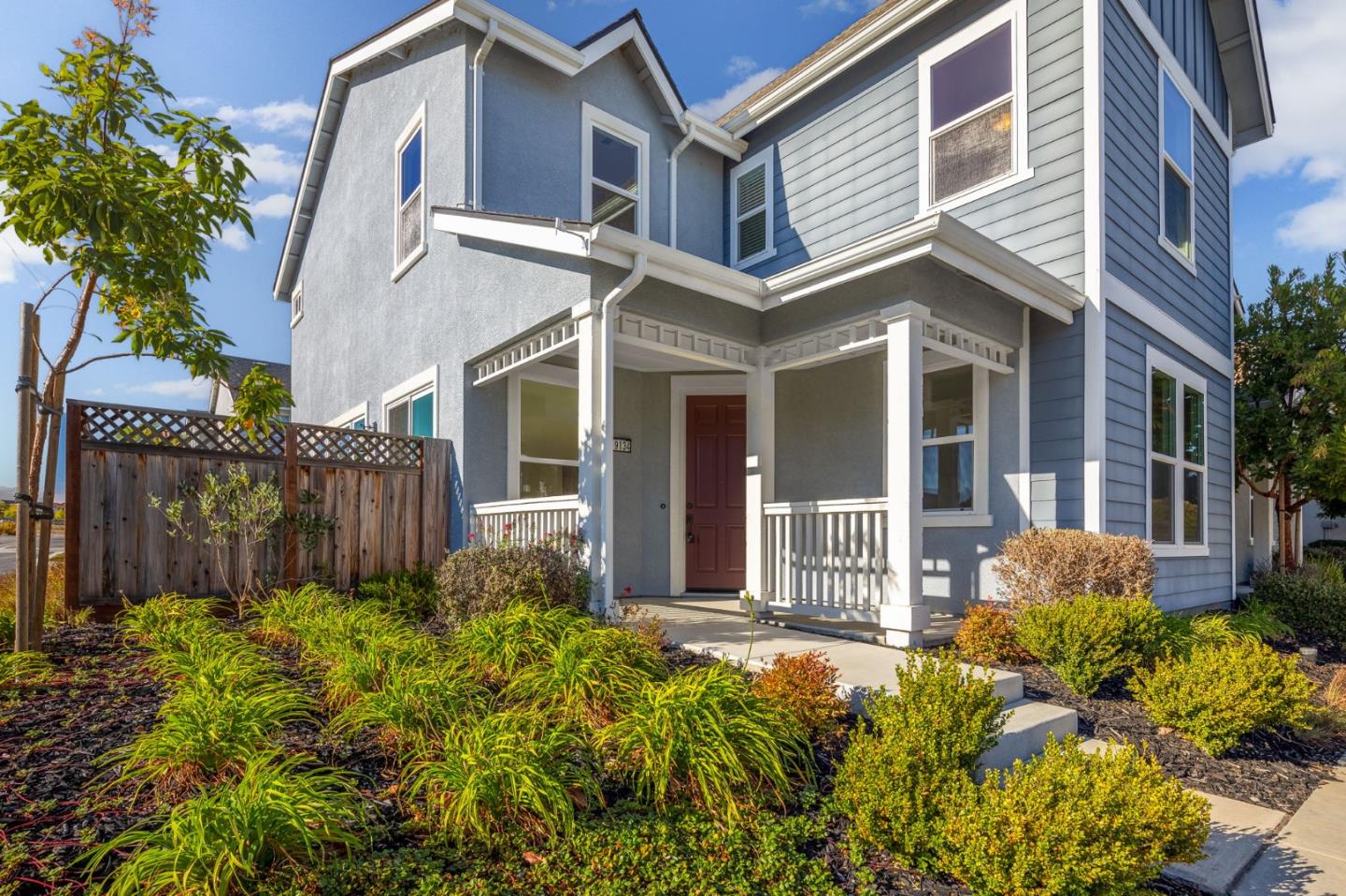19134 Fallingwater Lane Marina, CA 93933 - Photo 4 of 32 front view of a house with a yard
