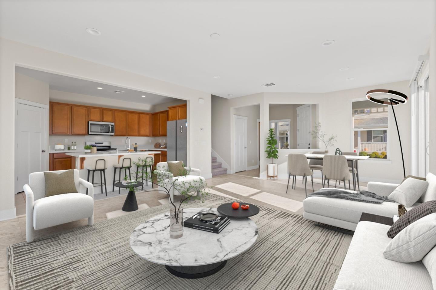 19134 Fallingwater Lane Marina, CA 93933 - Photo 10 of 32 a living room with furniture and a wooden floor