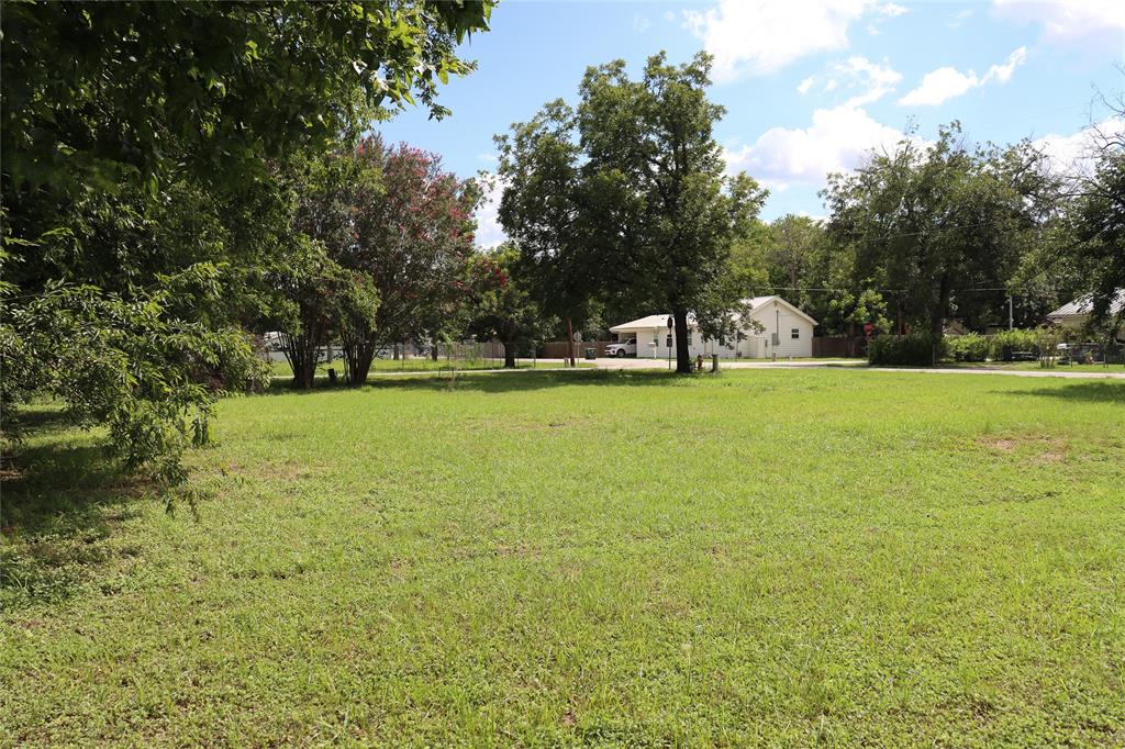 708 West Lewis Street San Saba, TX 76877 - Photo 3 of 4 a view of a big yard with large trees