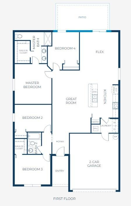 7106 Sebastian Road Fort Pierce, FL 34951 - Photo 22 of 22 Floor Plan