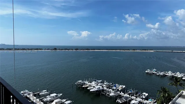 a view of a balcony with an outdoor space