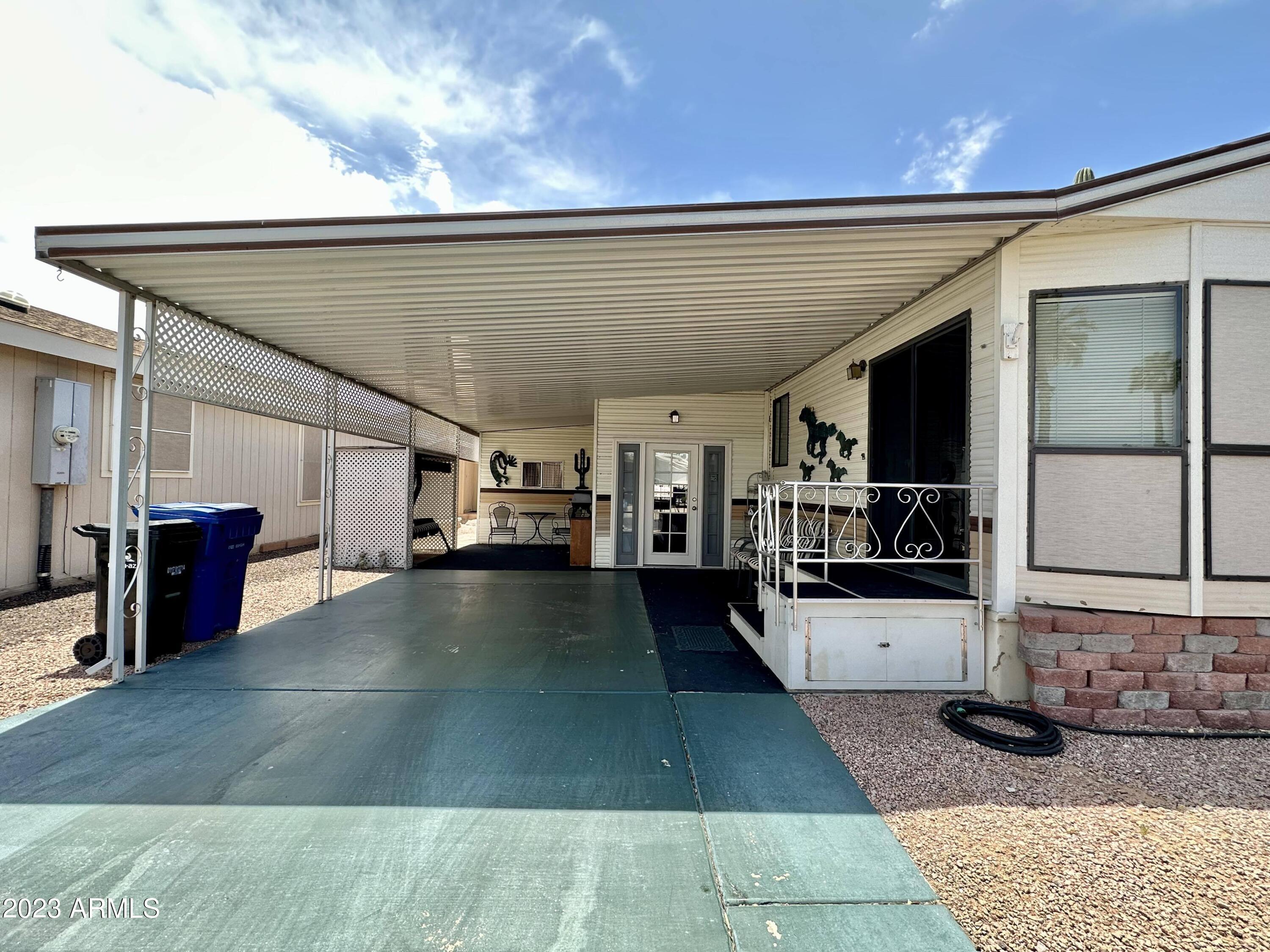 8865 East Baseline Road, Unit 1513 Mesa, AZ 85209 - Photo 3 of 29 Large Driveway and Patio space