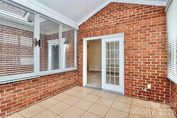 a front view of a house with a garage