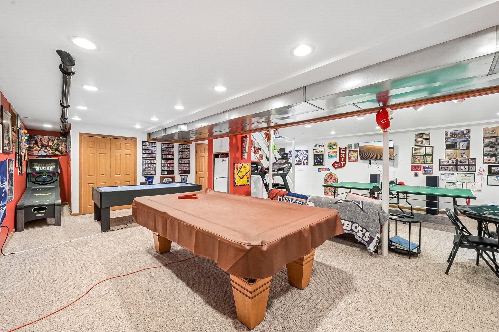 12417 Bulen-Pierce Road Lockbourne, OH 43137 - Photo 52 of 129 Lower Level Rec Room