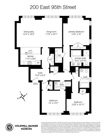 $19,000 | 200 East 95th Street, Unit 20C | Upper East Side