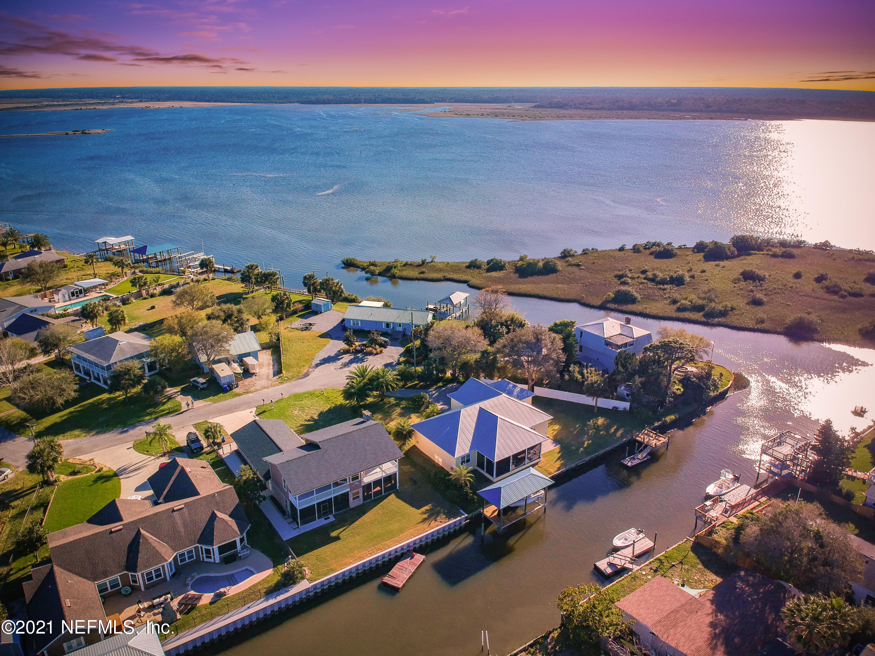 6348 Salado Road St. Augustine, FL 32080 - Photo 2 of 48 an aerial view of residential houses with outdoor space