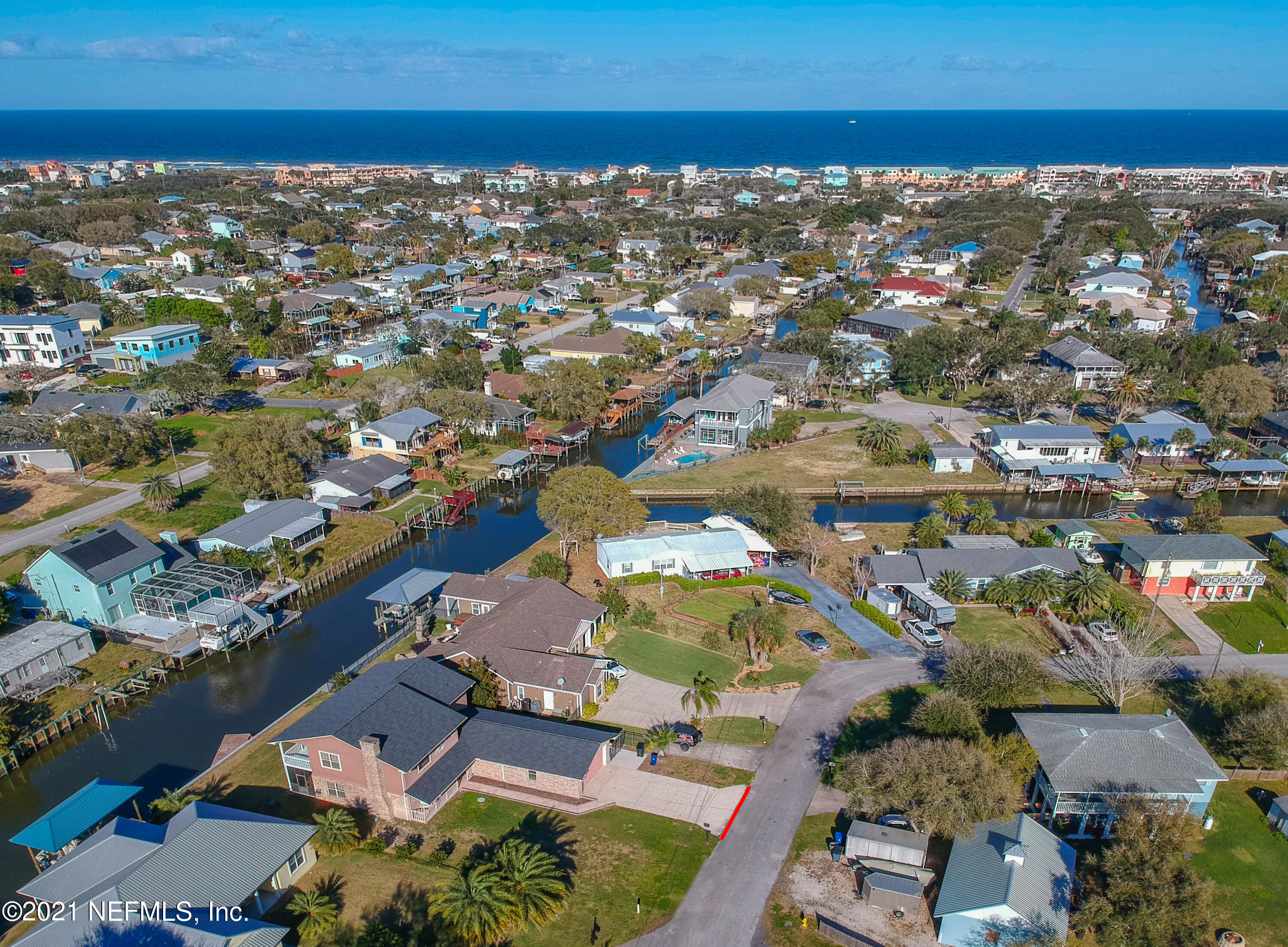 6348 Salado Road St. Augustine, FL 32080 - Photo 44 of 48 an aerial view of residential building with outdoor space