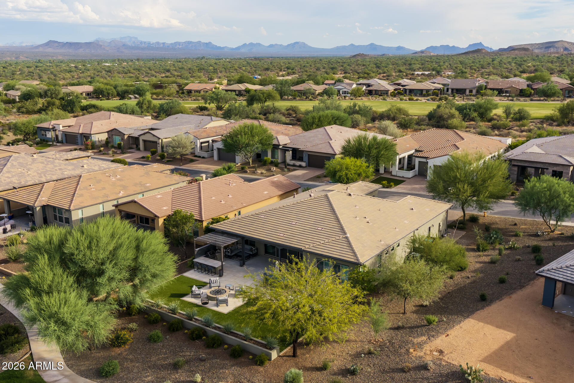 17756 East StockingTrail Rio Verde, AZ 85263 - Photo 33 of 78 53) BACK OF HOME