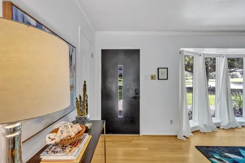 a view of an entryway