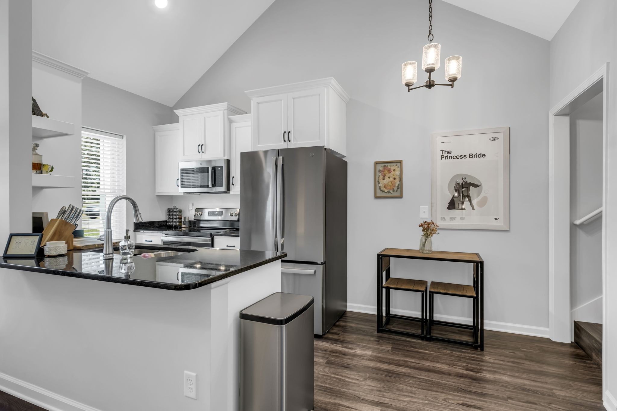 106 Eno Road Dickson, TN 37055 - Photo 7 of 21 a kitchen with kitchen island a refrigerator stove and sink
