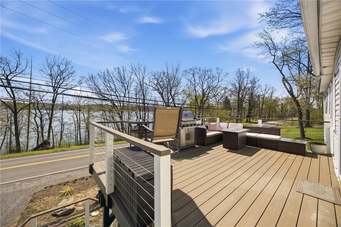 1562 West Lake Road Jerusalem, NY 14527 - Photo 28 of 41 Main Level Front Deck