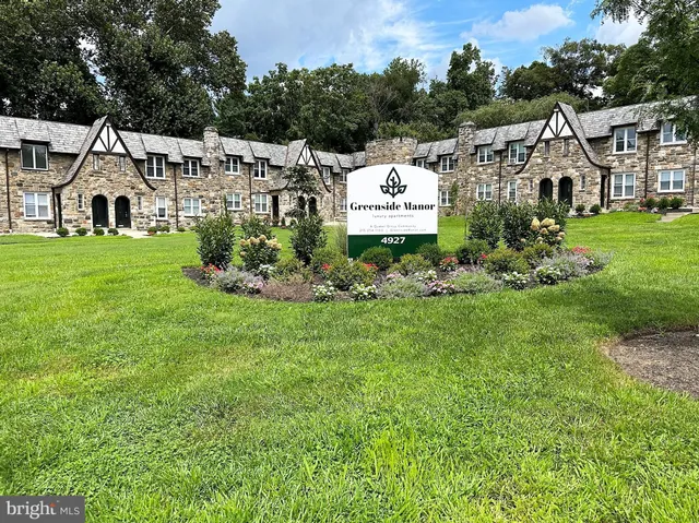 a view of a house with garden