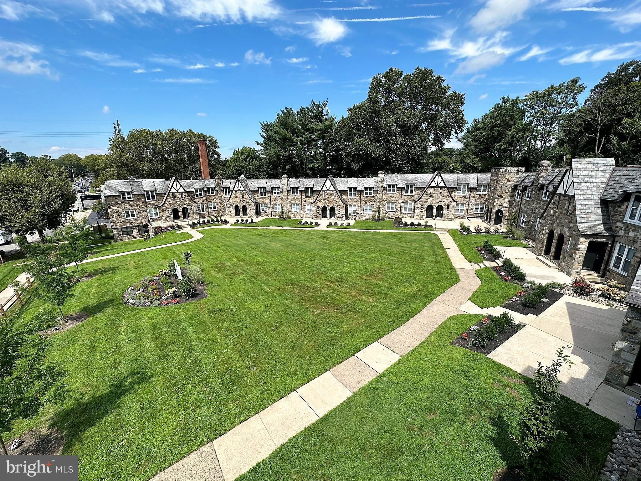4927 Wynnefield Avenue, Unit 17A Philadelphia, PA 19131 - Photo 6 of 24 a view of a garden with an outdoor space