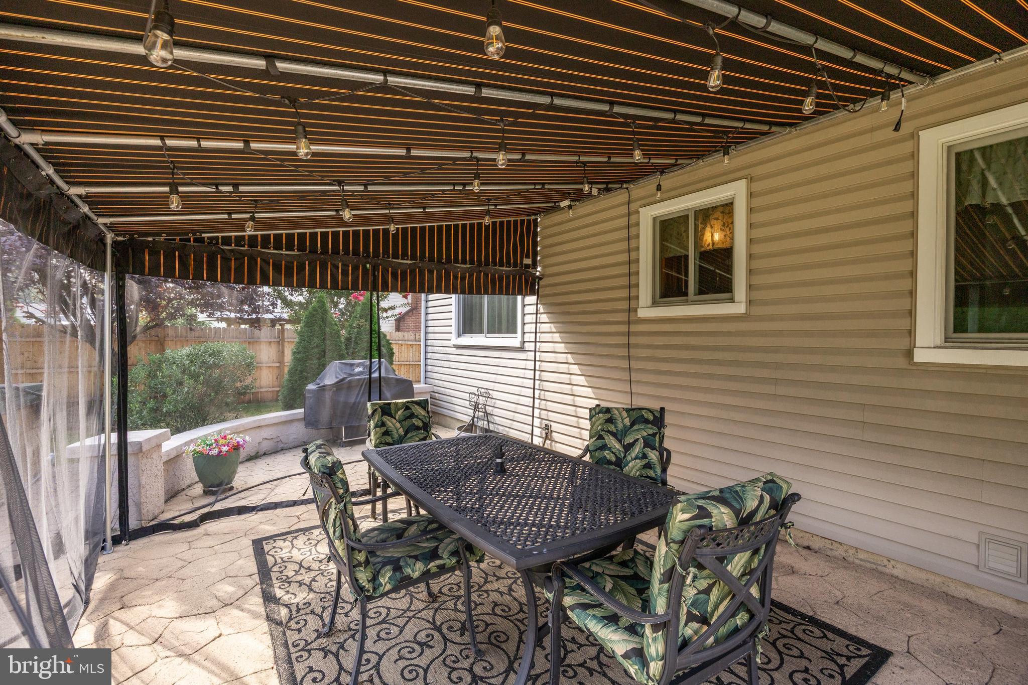 112 Champlain Road Marlton, NJ 08053 - Photo 39 of 44 Patio awning w/removable screen
