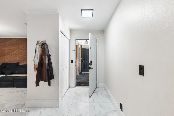 a view of a walk in closet