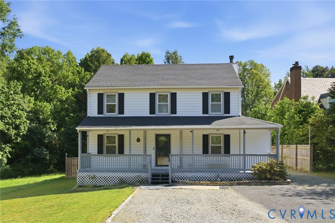 9110 Gayton Road Henrico, VA 23229 - Photo 1 of 54 a front view of a house with a yard