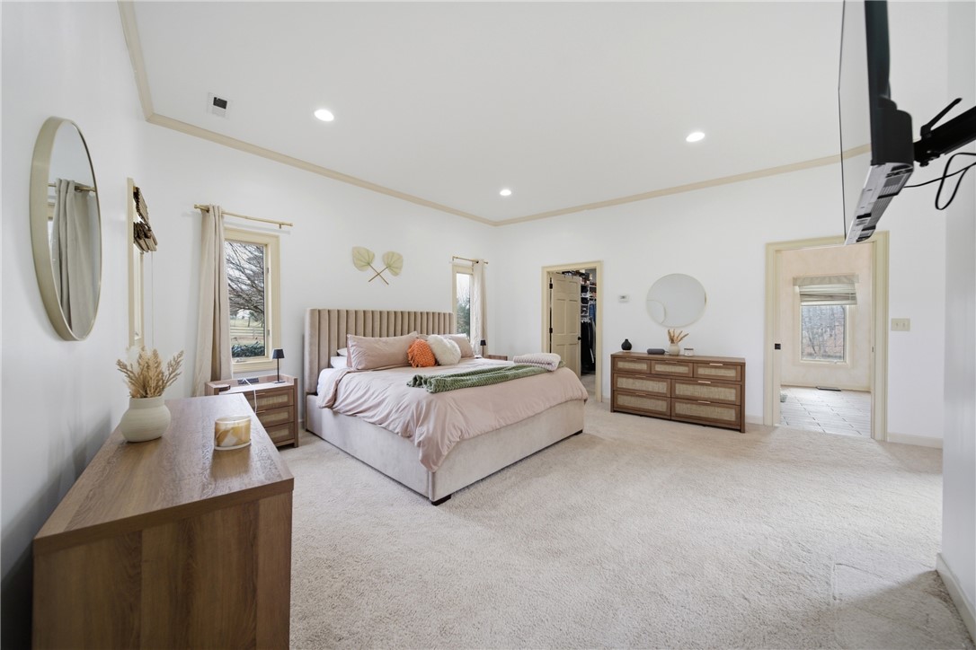 1531 Highway 252 Laurens, SC 29360 - Photo 3 of 40 This expansive bedroom offers comfort and ample space with thoughtful details.