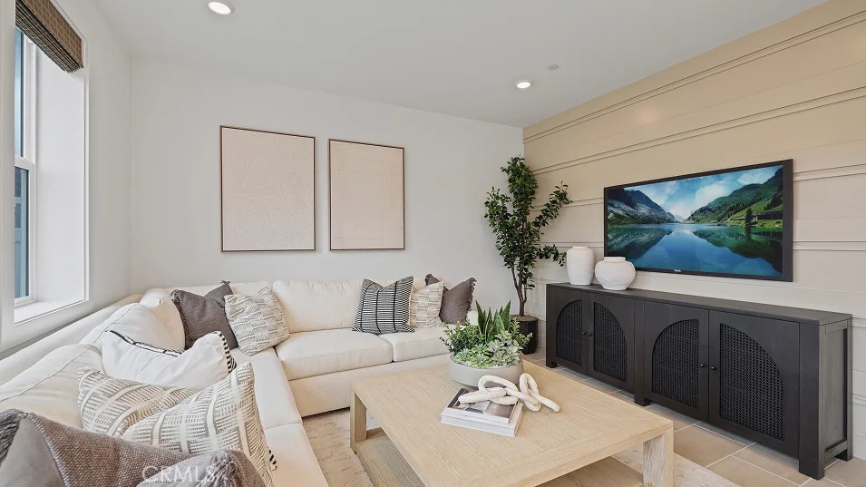 1025 Citron Road Fullerton, CA 92833 - Photo 5 of 25 a living room with furniture and a flat screen tv