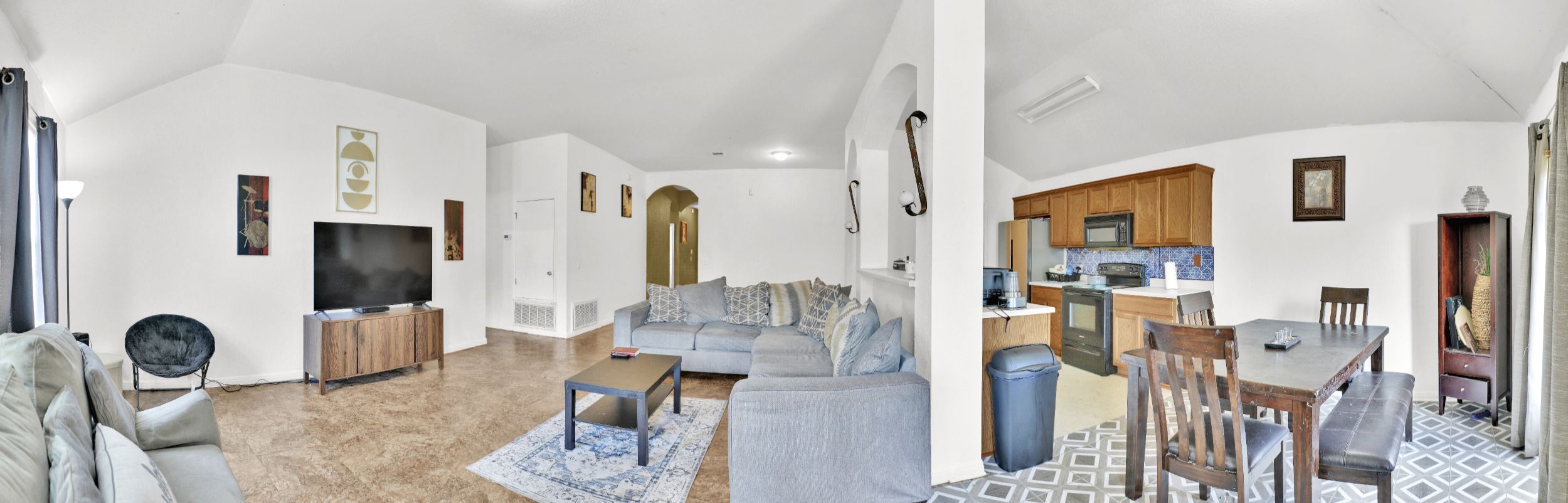 9609 Magna Carta Loop Austin, TX 78754 - Photo 30 of 30 a view of living room filled with furniture and large windows