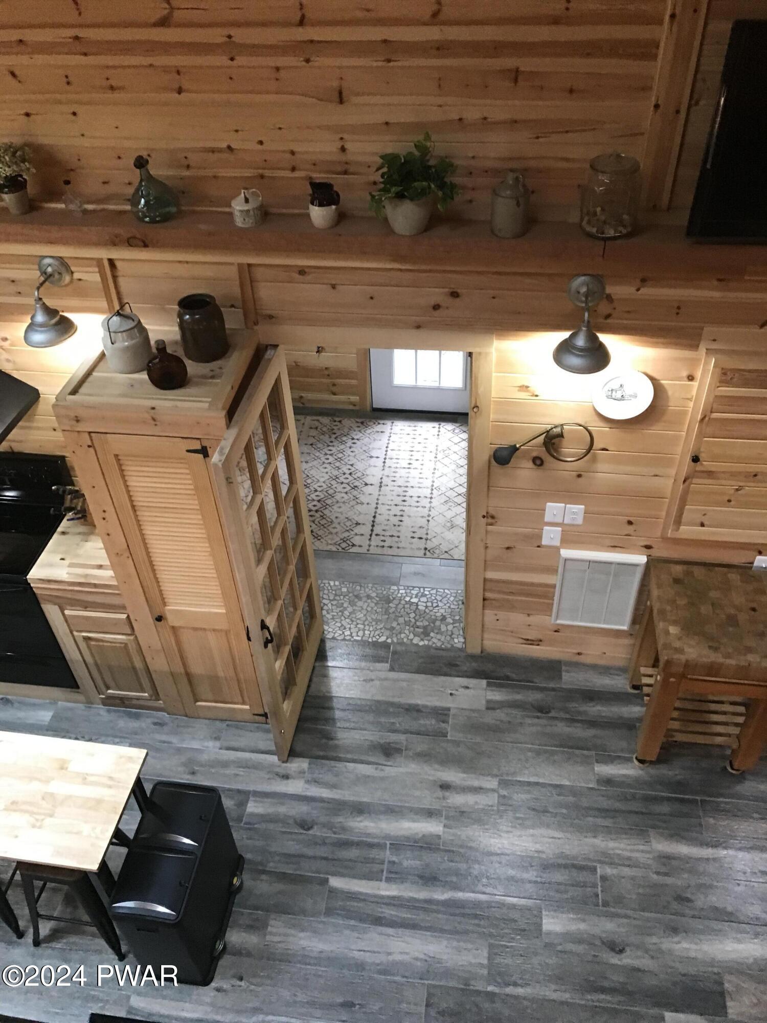 113 Fire Lane Road Dingmans Ferry, PA 18328 - Photo 45 of 79 aerial kitchen into mudroom