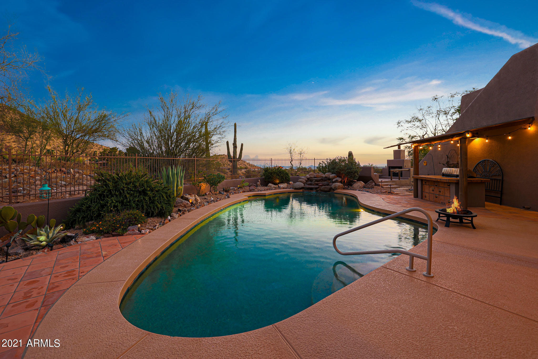 24200 North Alma School Road, Unit 49 Scottsdale, AZ 85255 - Photo 1 of 50 Backyard Pool and View