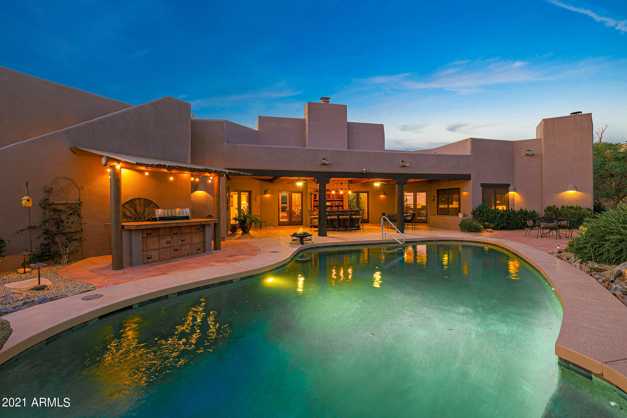 24200 North Alma School Road, Unit 49 Scottsdale, AZ 85255 - Photo 2 of 50 Backyard Looking Back
