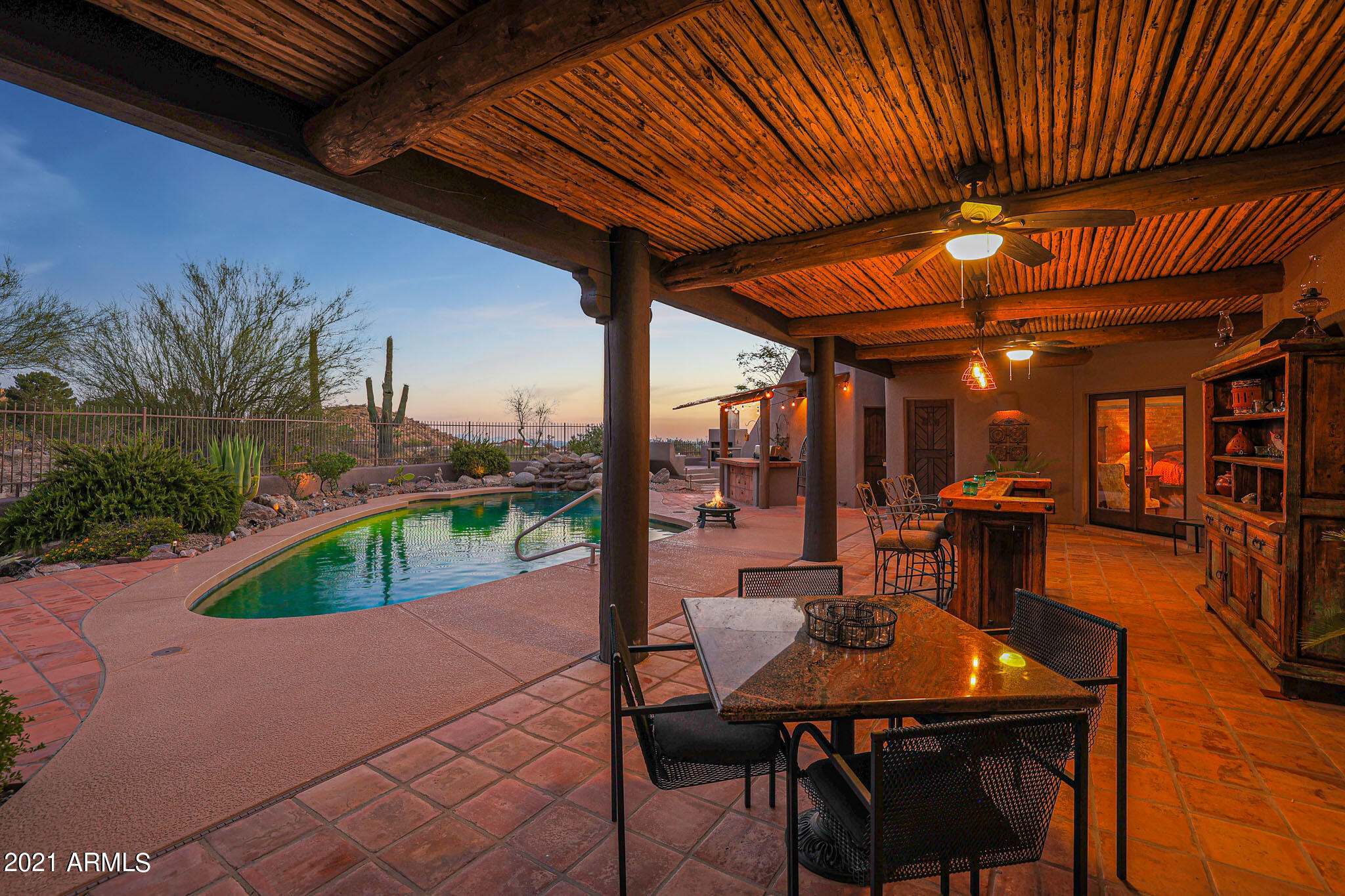 24200 North Alma School Road, Unit 49 Scottsdale, AZ 85255 - Photo 32 of 50 Large Covered Patio
