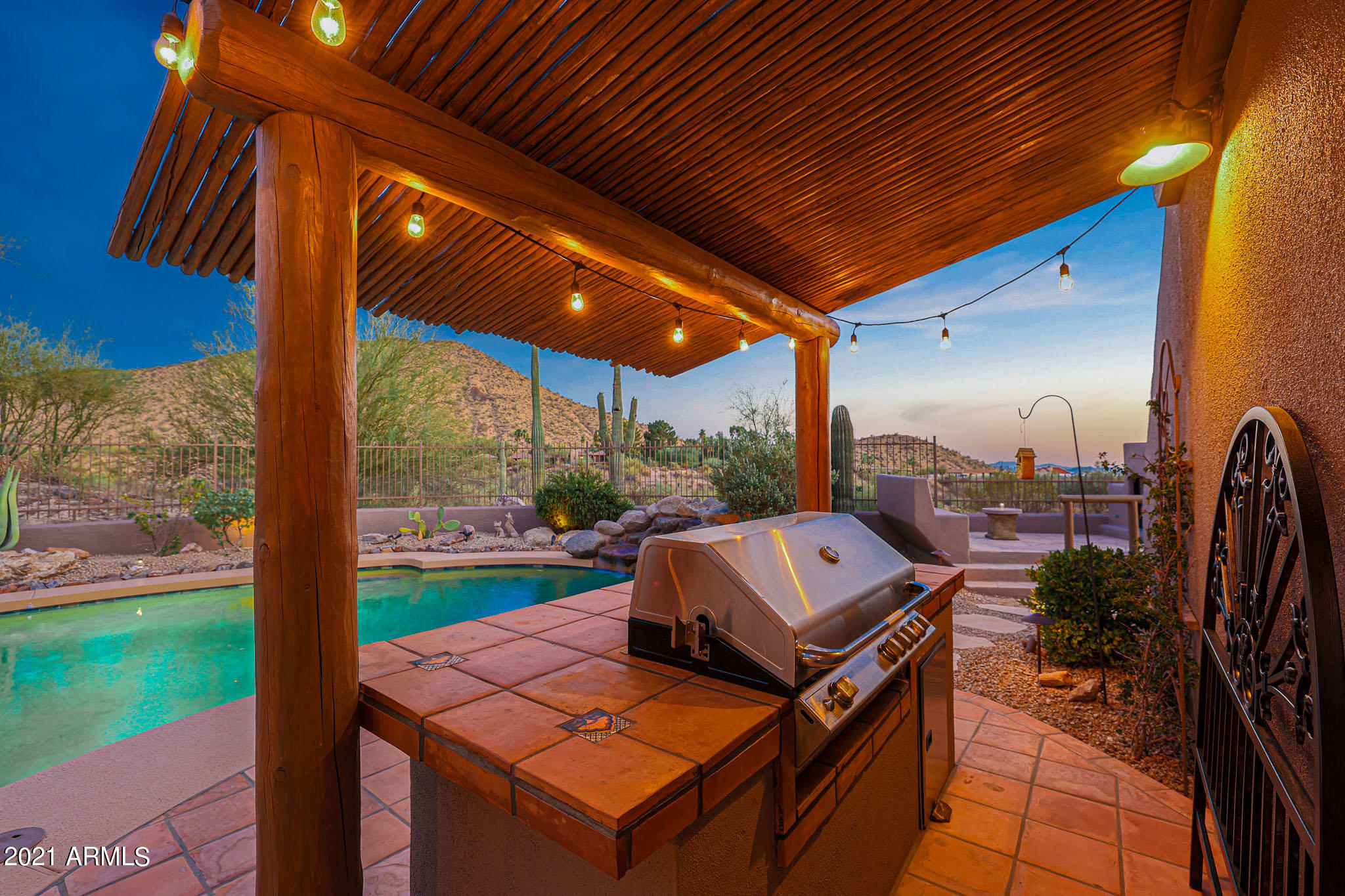 24200 North Alma School Road, Unit 49 Scottsdale, AZ 85255 - Photo 34 of 50 Built in BBQ