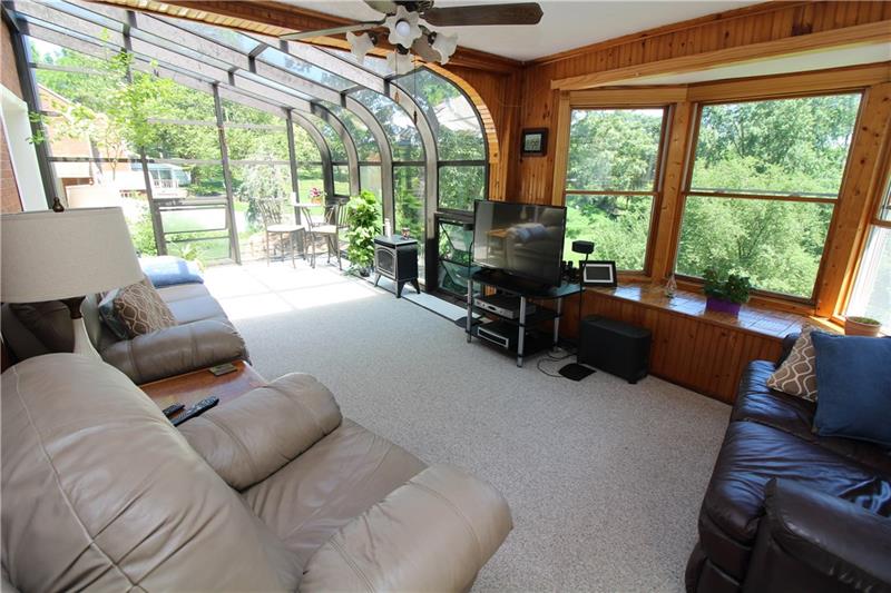 37 Forest Grove Road Coraopolis, PA 15108 - Photo 10 of 21 A view of the stunning family room/solarium area. This space is just a dream come true in a home.