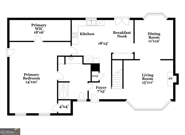$2,035 | 3618 Chinaberry Lane, Snellville, GA 30039