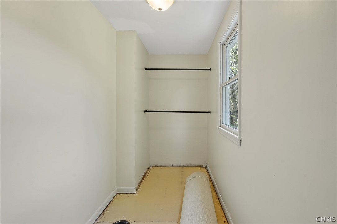 8841 Wandering Way Lysander, NY 13027 - Photo 26 of 42 Huge walk in closet is plumbed & ready for adding an additional full bathroom to make a great primary suite!