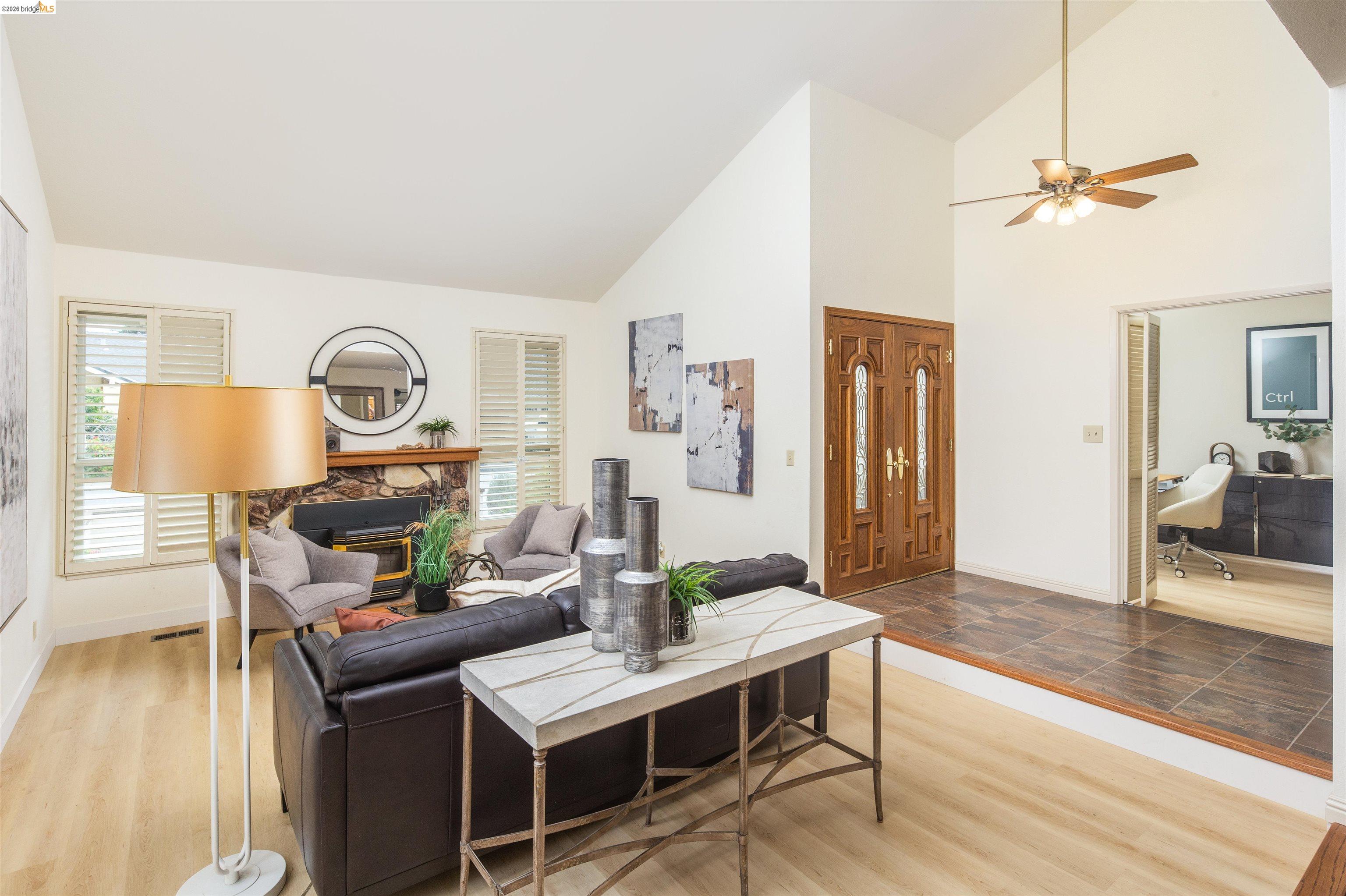 3237 Veracruz Drive San Ramon, CA 94583 - Photo 12 of 59 a living room with furniture and wooden floor